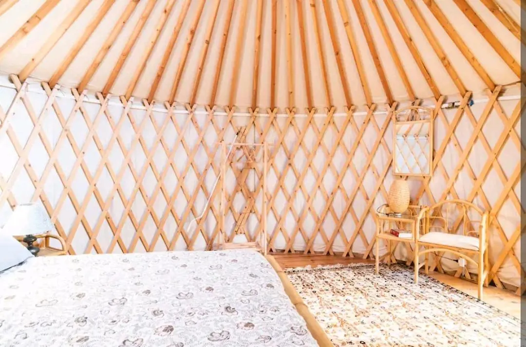 Lyxtält Una Yurta Fra Gli Ulivi E Il Mare Rapallo Italien